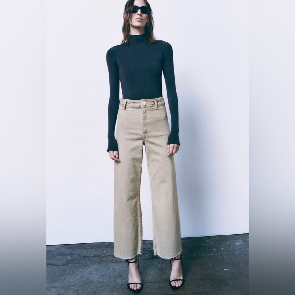 Zara marine straight jeans. New with tags